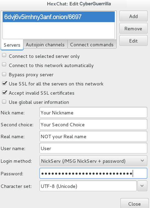 OnionIRC CyberGuerrilla
