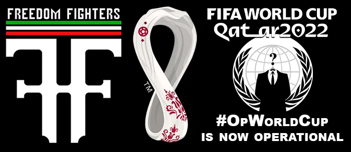 Anonymous Opération World Cup #Qatar2022