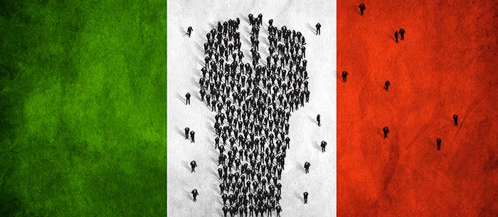 Anonymous press release on Italy