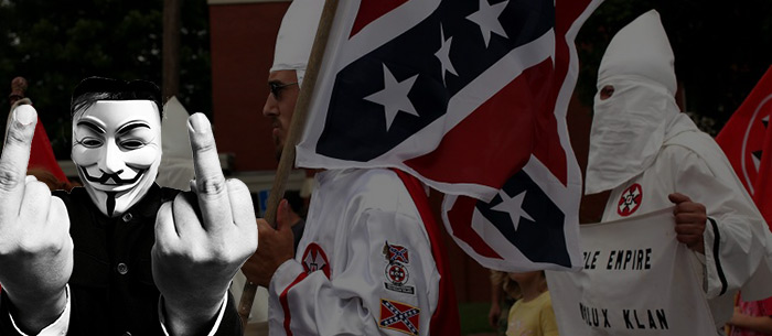 Anonymous contro il Ku Klux Klan