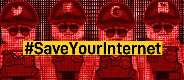 Anonymous Operación 13 #SaveYourInternet
