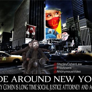 Stanley Cohen / Ride around New York @AnonymousVideo