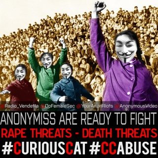 Anonymiss #CuriousCat #CCabuse @AnonymousVideo
