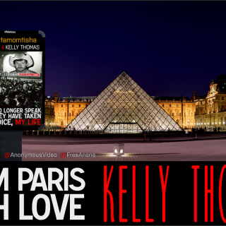 Justice for Kelly Thomas /Paris Louvre @AnonymousVideo