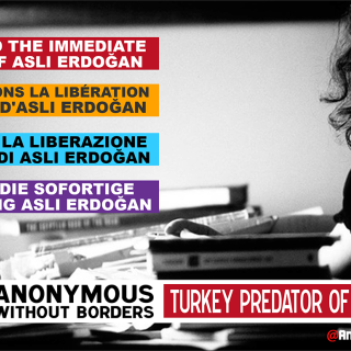 Free Aslı Erdogan @AnonymousVideo