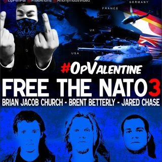 Poster Free The NATO3 @AnonymousVideo