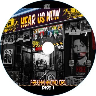 The Anonymous Solidarity Network - FreeAnons Benefit CD « Hear Us Now » (Cover Round) @AnonymousVideo