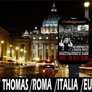 Justice for Kelly Thomas /Roma Italia @AnonymousVideo
